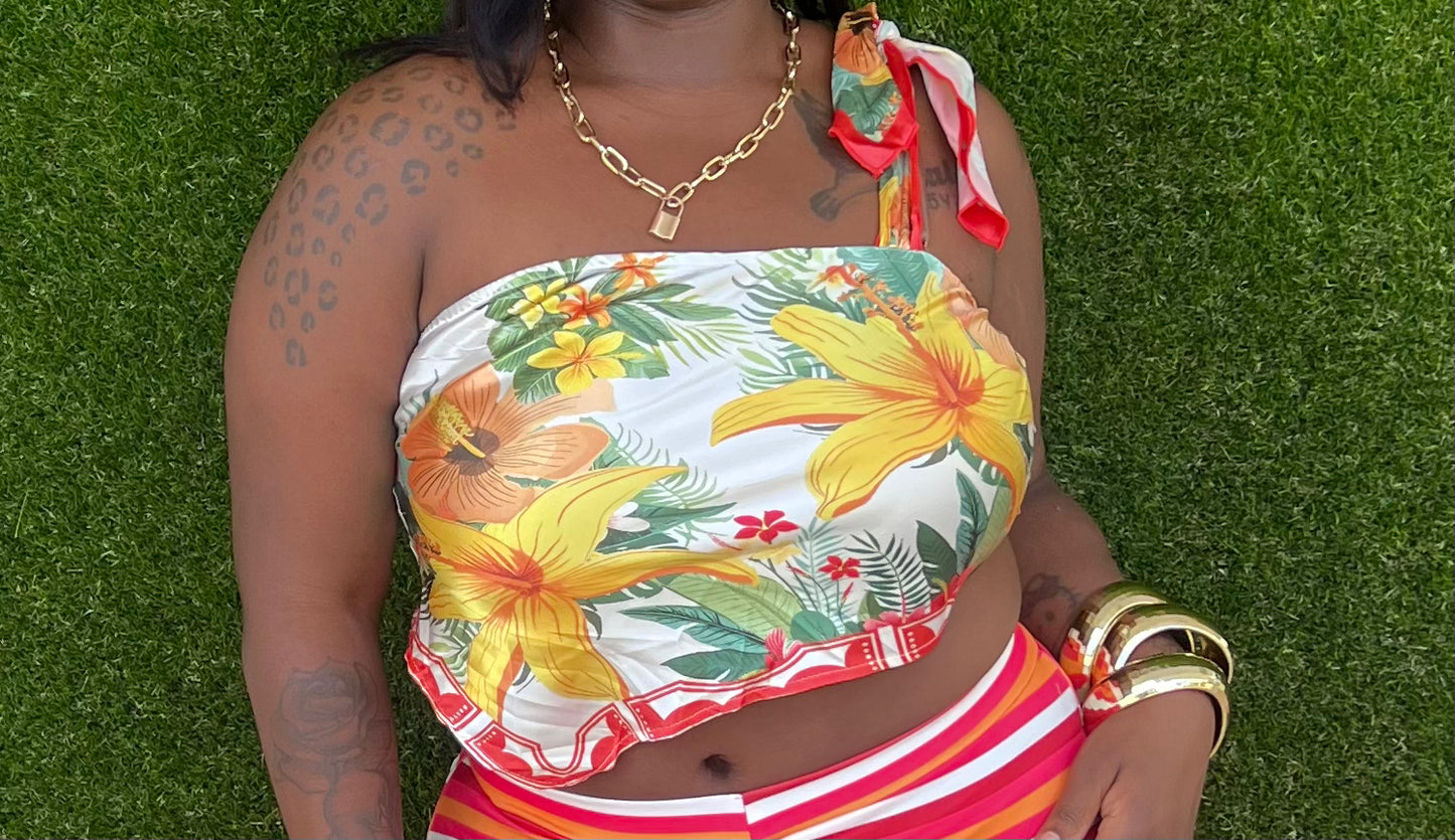 Aloha Scarf Top
